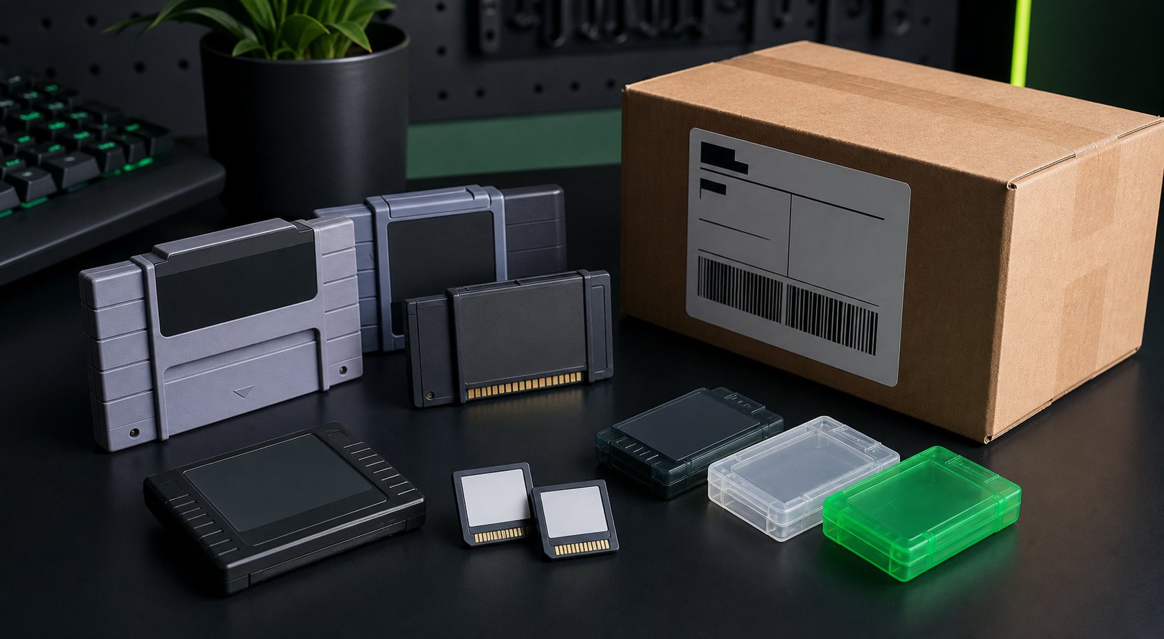 NDS-compatible multi game card