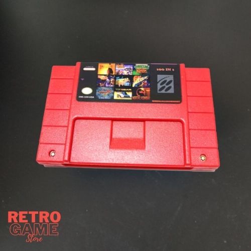 100 In 1 Super Game Cartridge 16-Bit Multicart NTSC SNES