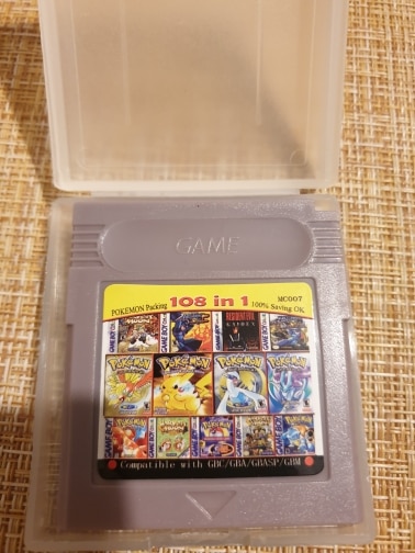 108 In 1 Game Cartridge Nintendo GBC Version USA EUR 16 Bit