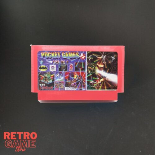 150 in 1 Game Collection Video Game 60 Pin 8 Bit Console NTSC PAL