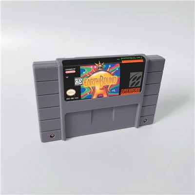 Earthbound RPG Game Card Nintendo SNES NTSC Version Battery Save