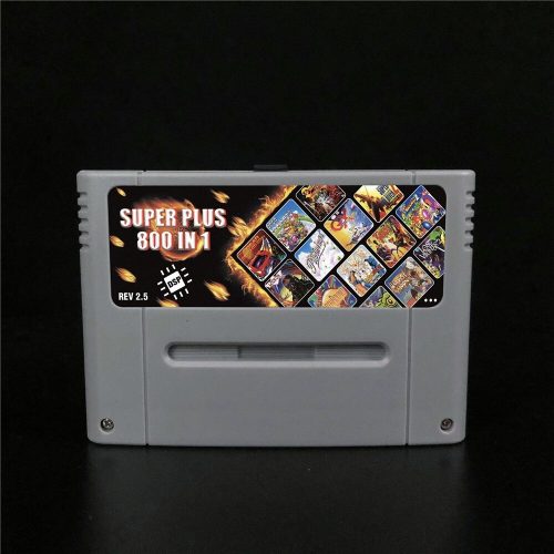 800 in 1 REV 2.5 Game Card 16 Bit Home Console Support USA EUR Japan