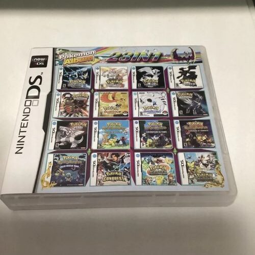 23 In 1 Game Cartridge Nintendo DS 3DS 2DS USA Version Multicart English
