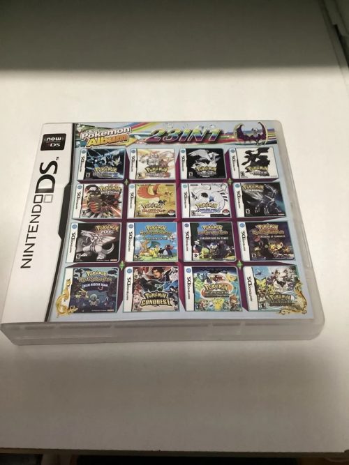 23 In 1 Game Cartridge Nintendo DS 3DS 2DS USA Version Multicart English