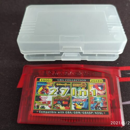 27 In 1 Multi Game Cartridge Nintendo GBA USA EUR 32 Version