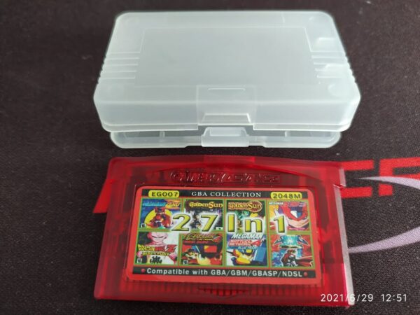 27 In 1 Multi Game Cartridge Nintendo GBA USA EUR 32 Version