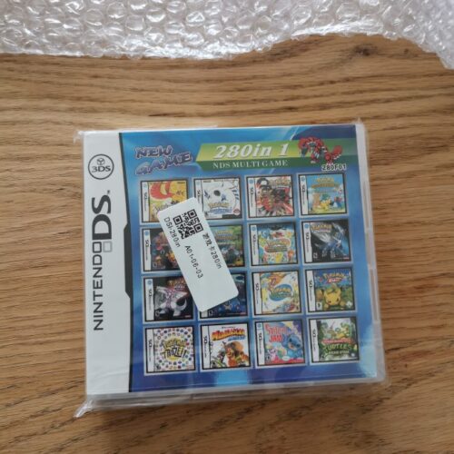 280 In 1 Game Cartridge Nintendo DS 3DS 2DS USA Version Multicart English