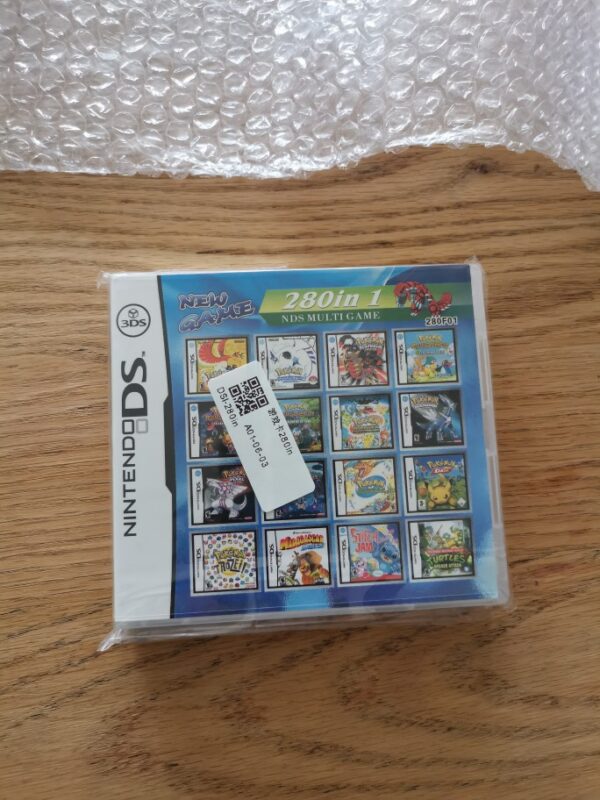 280 In 1 Game Cartridge Nintendo DS 3DS 2DS USA Version Multicart English