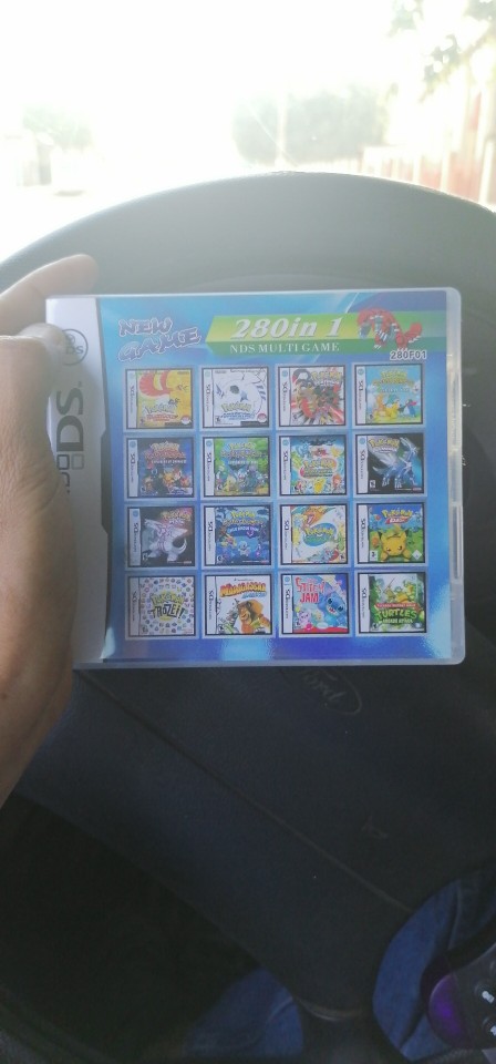 280 In 1 Game Cartridge Nintendo DS 3DS 2DS USA Version Multicart English