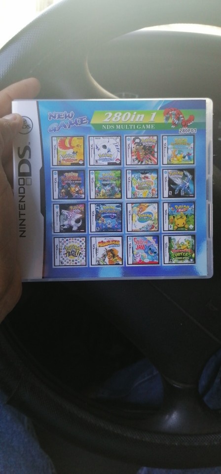 280 In 1 Game Cartridge Nintendo DS 3DS 2DS USA Version Multicart English