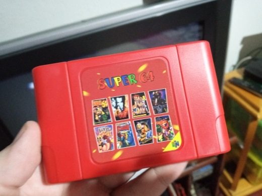 340 in 1 Game Cartridge Nintendo N64 NTSC PAL Support Home Console
