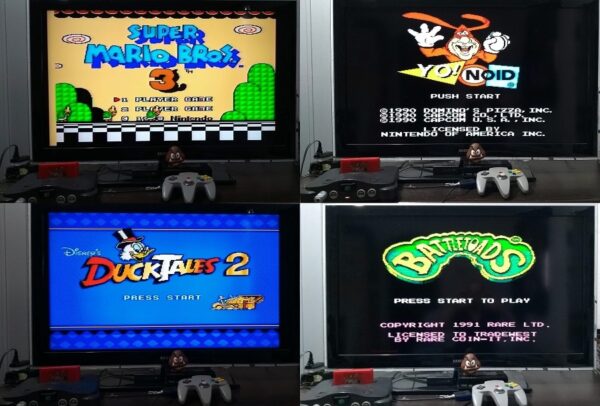 340 in 1 Game Cartridge Nintendo N64 NTSC PAL Support Home Console