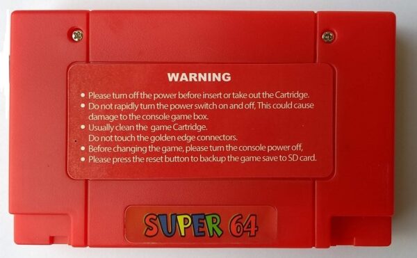 340 in 1 Game Cartridge Nintendo N64 NTSC PAL Support Home Console