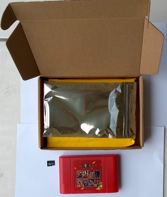 340 in 1 Game Cartridge Nintendo N64 NTSC PAL Support Home Console