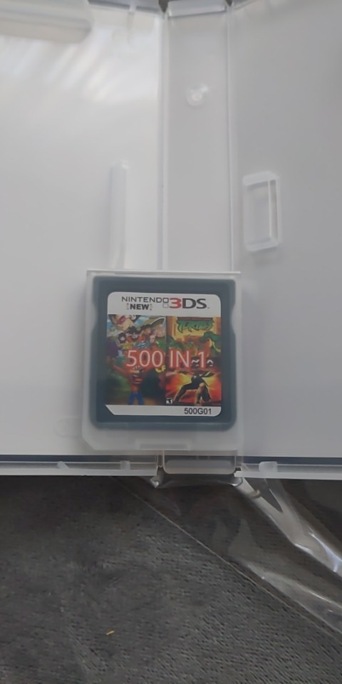 500 In 1 Game Cartridge Nintendo DS 3DS 2DS USA Version Multicart English