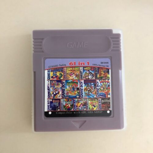 61 In 1 Game Cartridge Nintendo GBC Version USA EUR 16 Bit