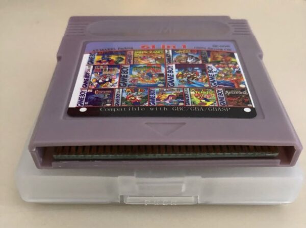 61 In 1 Game Cartridge Nintendo GBC Version USA EUR 16 Bit