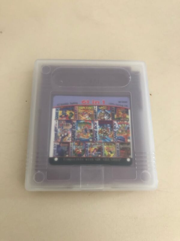 61 In 1 Game Cartridge Nintendo GBC Version USA EUR 16 Bit