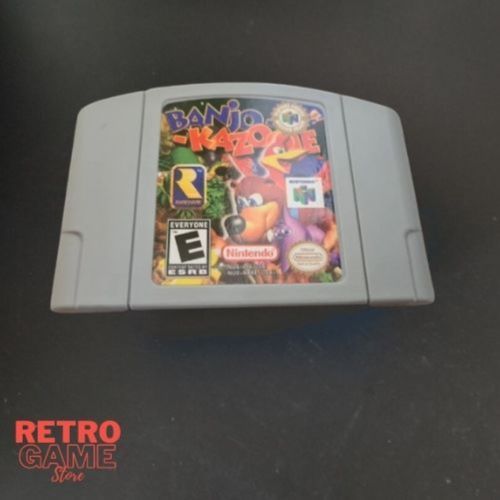 Banjo Kazooie Nintendo 64 Bit Game Cartridge USA Version NTSC