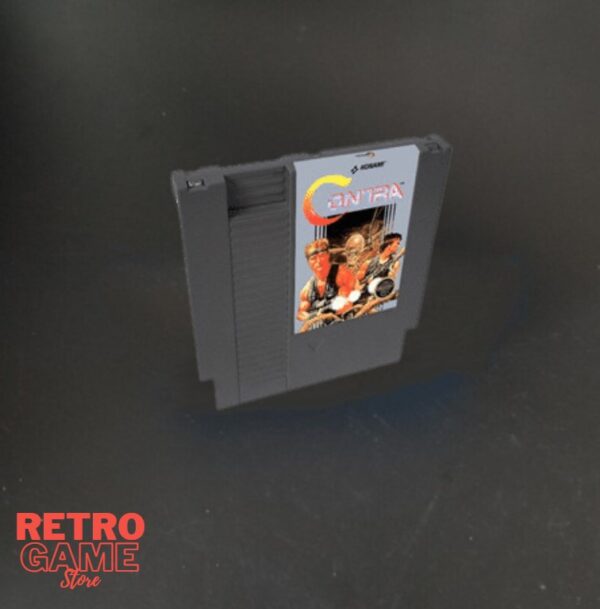 Contra Video Game 8 Bit Home Console 72 Pin NES Free Region