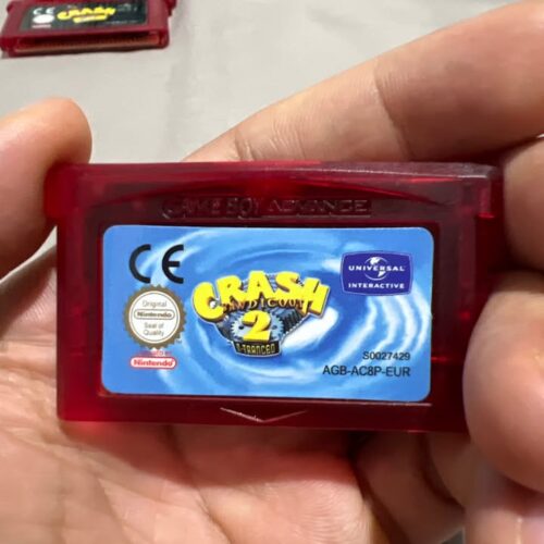 crash-bandicoot-2 Crash Bandicoot 2 Game Cartridge Nintendo GBA Version 32 Bit