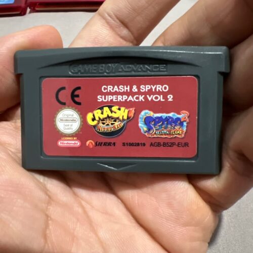 crash-nitro-kart Crash Nitro Kart Game Cartridge Nintendo GBA Version 32 Bit