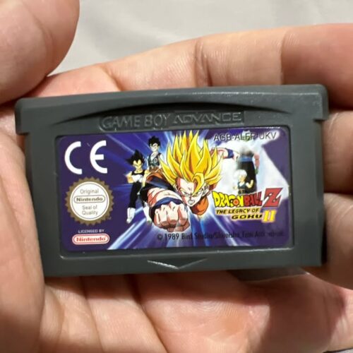 Dragon Ball Z Legacy Goku Game Cartridge Nintendo GBA Version 32 Bit