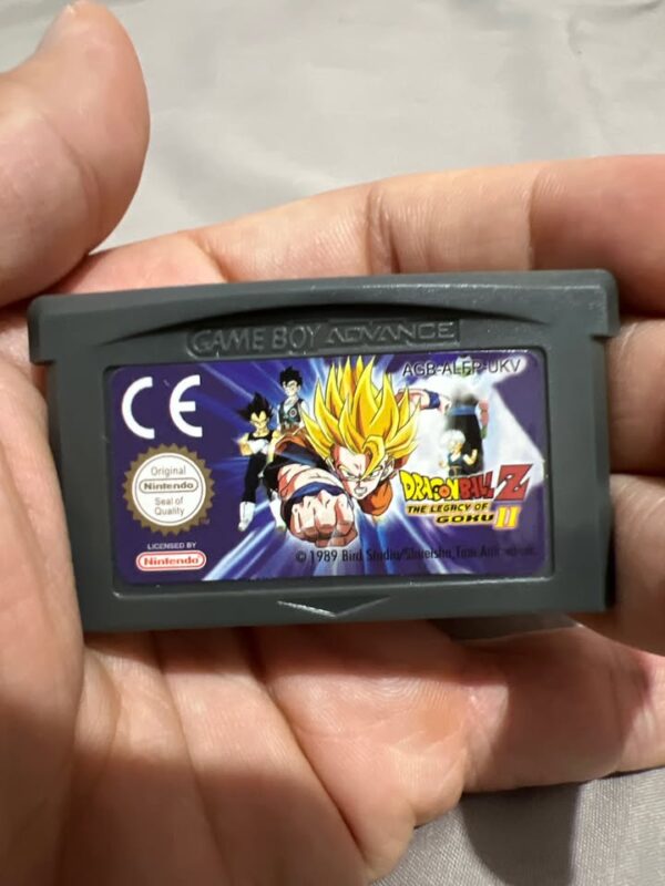 Dragon Ball Z Legacy Goku Game Cartridge Nintendo GBA Version 32 Bit