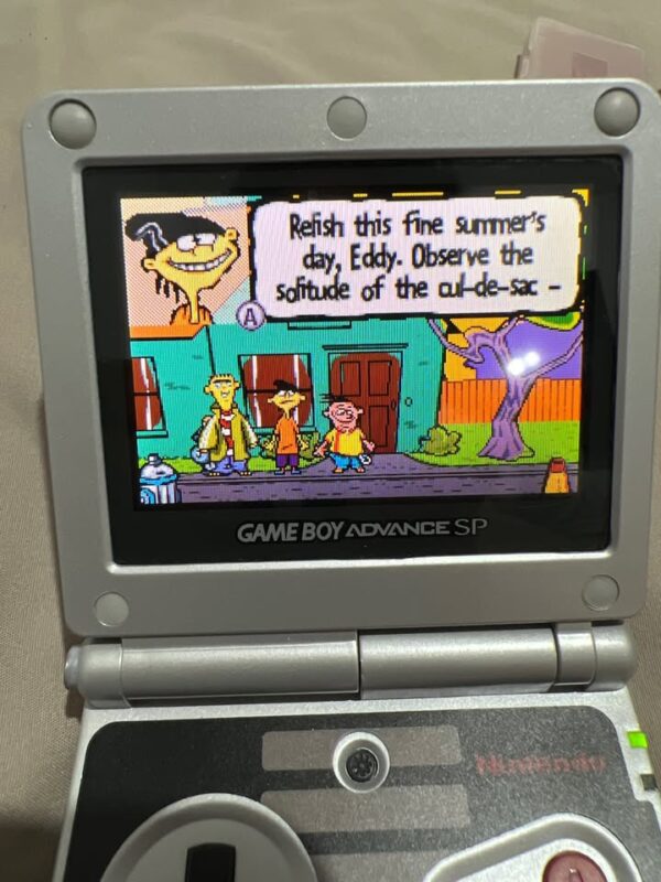 Ed Edd N Eddy Jawbreakers Game Cartridge Nintendo GBA Version 32 Bit