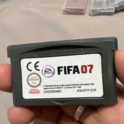 Fifa 07 Football Game Cartridge Nintendo GBA Version 32 Bit