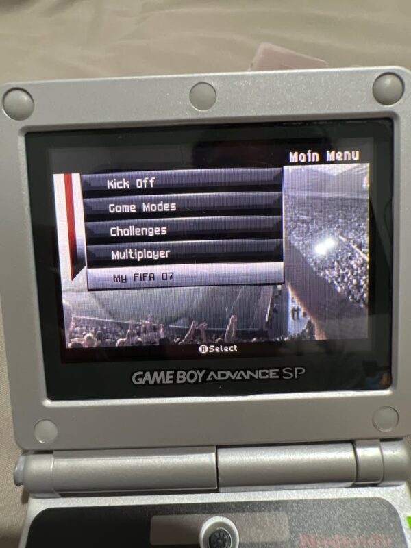 Fifa 07 Football Game Cartridge Nintendo GBA Version 32 Bit