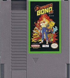James Bond Junior Nintendo 8 Bit Home Console 72 Pin NES Free Region