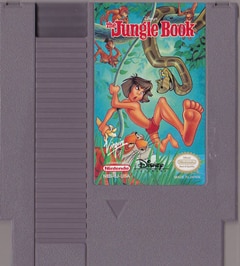 Jungle Book Video Game 8 Bit Home Console 72 Pin NES Free Region