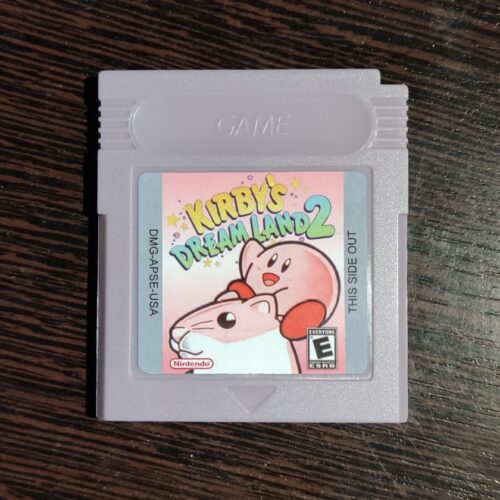 Kirby's Dream Land 2 Game Cartridge Nintendo GBC Version USA EUR 16 Bit