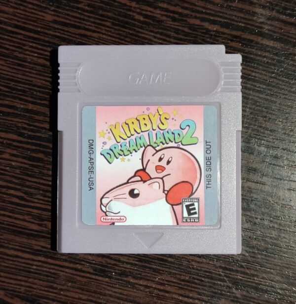 Kirby's Dream Land 2 Game Cartridge Nintendo GBC Version USA EUR 16 Bit