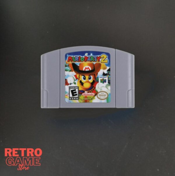 Mario Party 2 USA Nintendo 64 Bit NTSC Version English Language