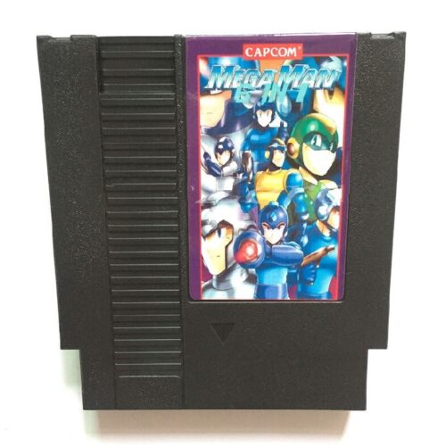 Mega Man 6 in 1 Nintendo NES 72 Pin Support PAL NTSC 8 Bit Console