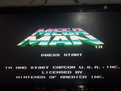 Mega Man 6 in 1 Nintendo NES 72 Pin Support PAL NTSC 8 Bit Console