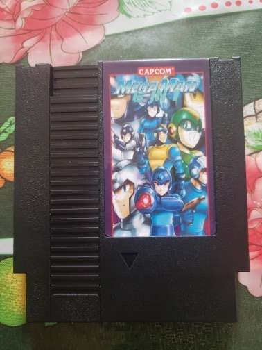Mega Man 6 in 1 Nintendo NES 72 Pin Support PAL NTSC 8 Bit Console