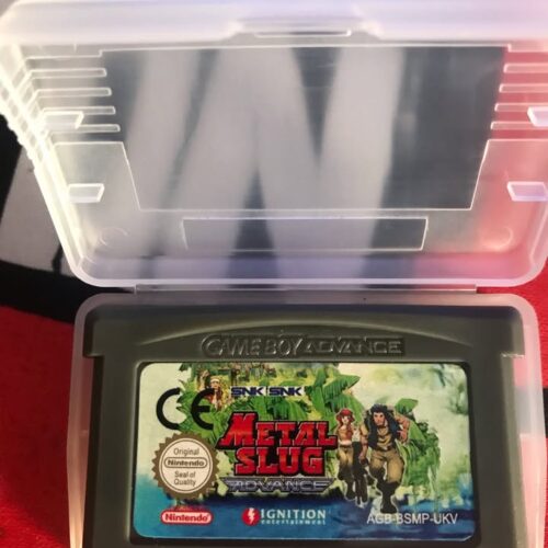 metal-slug-advance-1 Metal Slug Advance Game Cartridge Nintendo GBA Version 32 Bit