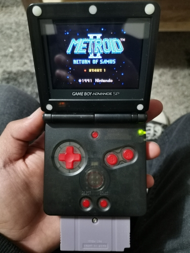 Metroid 2 DX Return Samus Game Cartridge Nintendo GBC Version 16 Bit