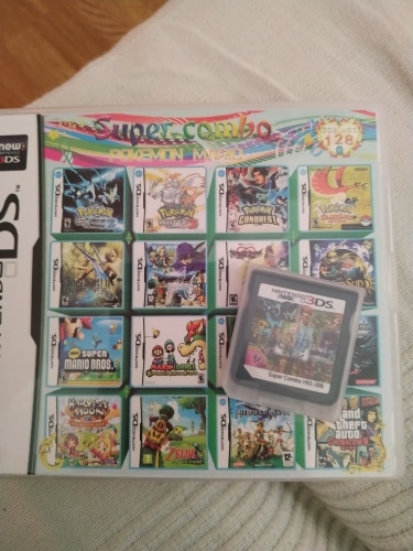Multi 208 In 1 Game Cartridge Nintendo DS 3DS 2DS USA Version