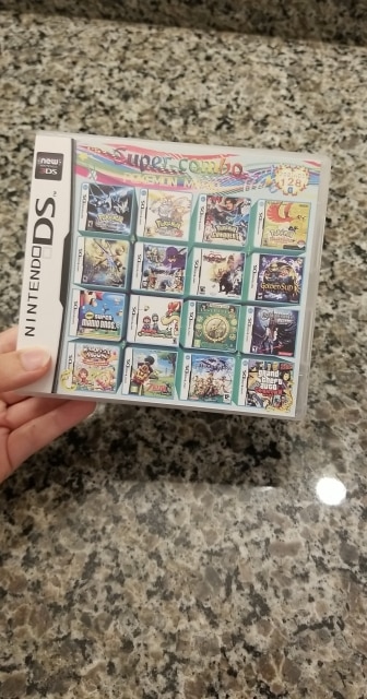 Multi 208 In 1 Game Cartridge Nintendo DS 3DS 2DS USA Version