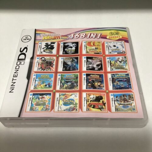 multi-468-in-1-nds-1 Multi 468 In 1 Game Cartridge Nintendo DS 3DS 2DS USA Version