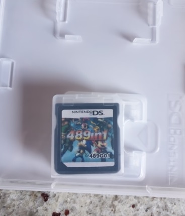 Multi 489 In 1 Game Cartridge Nintendo DS 3DS 2DS USA Version