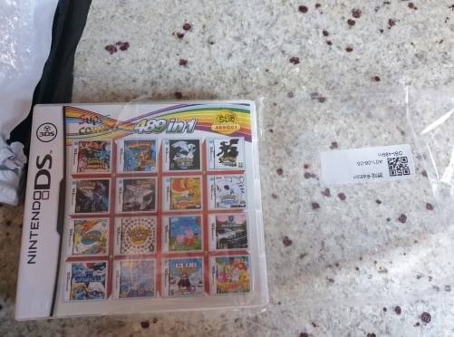 Multi 489 In 1 Game Cartridge Nintendo DS 3DS 2DS USA Version