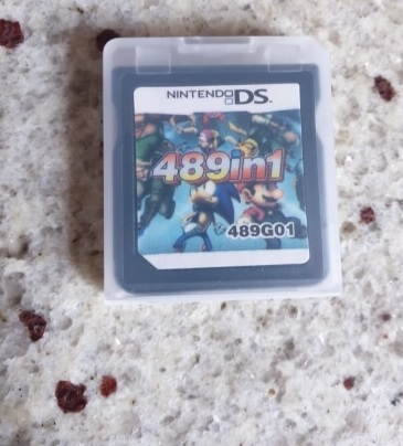 Multi 489 In 1 Game Cartridge Nintendo DS 3DS 2DS USA Version