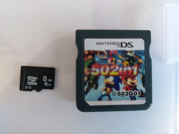 Multi 502 In 1 Game Cartridge Nintendo DS 3DS 2DS USA Version