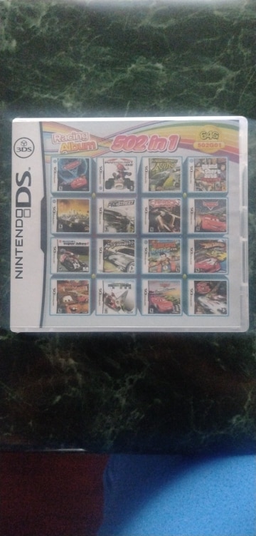 Multi 502 In 1 Game Cartridge Nintendo DS 3DS 2DS USA Version