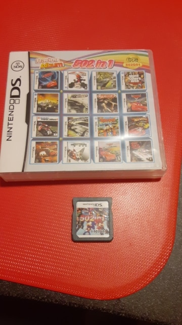 Multi 502 In 1 Game Cartridge Nintendo DS 3DS 2DS USA Version